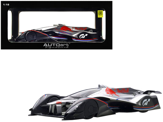 Red Bull X2014 Fan Car Sebastian Vettel Hyper Silver 1/18 Model Car by Autoart free shipping USA