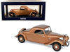 1939 Citroen Traction Avant 11B Coupe Brown Metallic 1/18 Diecast Model Car by Norev