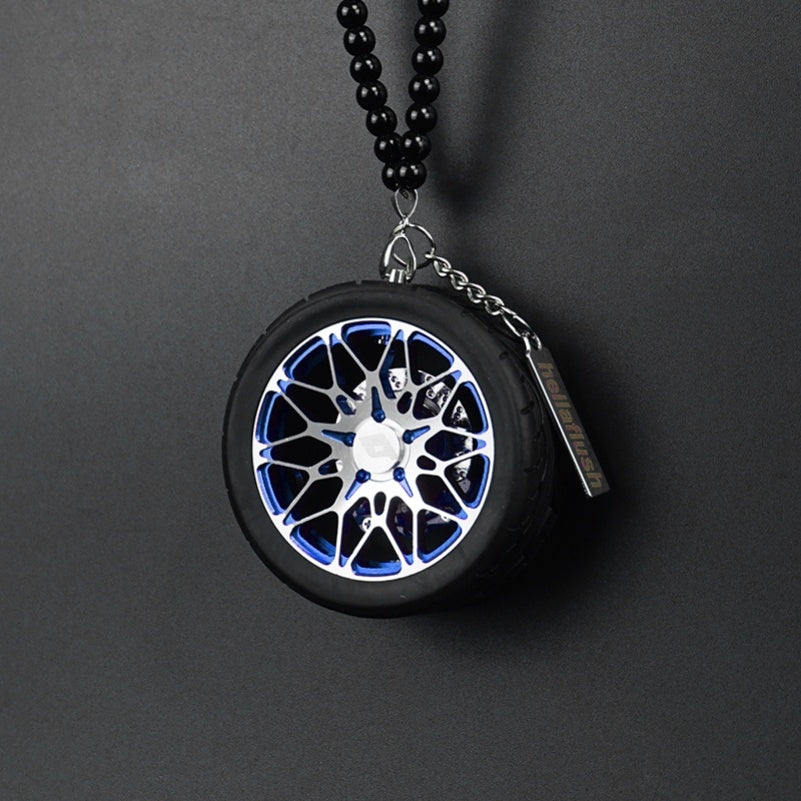 Color: Blue wattle - Car decoration pendant - Premium Interior Parts from Rapidvehicles - Just $39.13! Shop now at Rapidvehicles