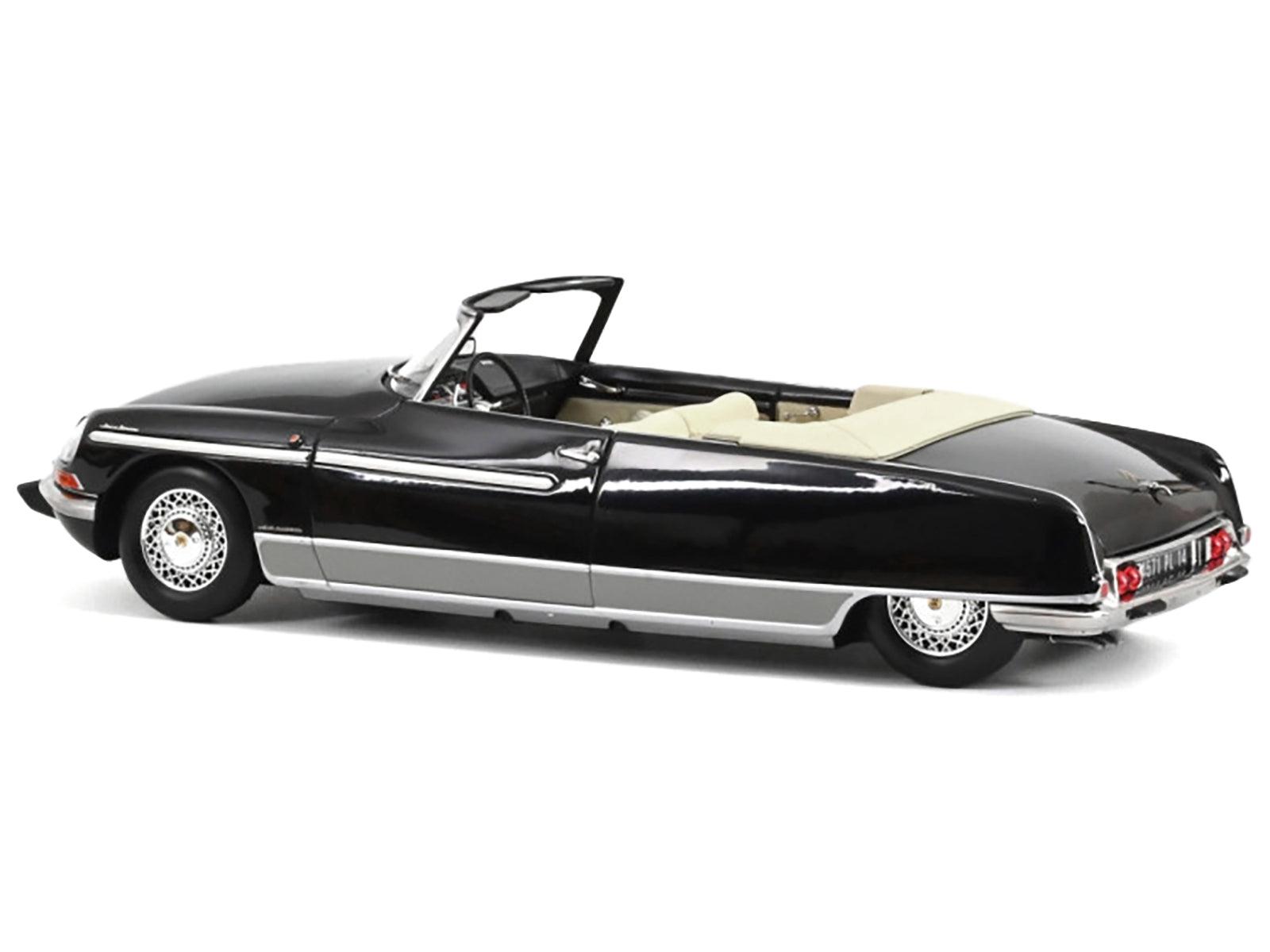 1968 Citroen DS 21 Palm Beach Cabriolet Black 1/18 Diecast Model Car by Norev - Premium Citroen Models from Norev - Just $112.99! Shop now at Rapidvehicles