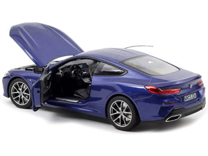 2018 BMW M850i Blue Metallic 1/18 Diecast Model Car by Norev - Premium BMW Models from Norev - Just $154.99! Shop now at Rapidvehicles