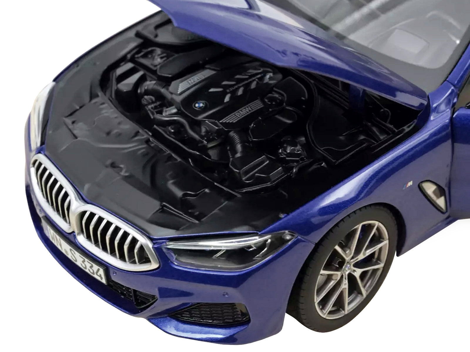 2018 BMW M850i Blue Metallic 1/18 Diecast Model Car by Norev - Premium BMW Models from Norev - Just $154.99! Shop now at Rapidvehicles