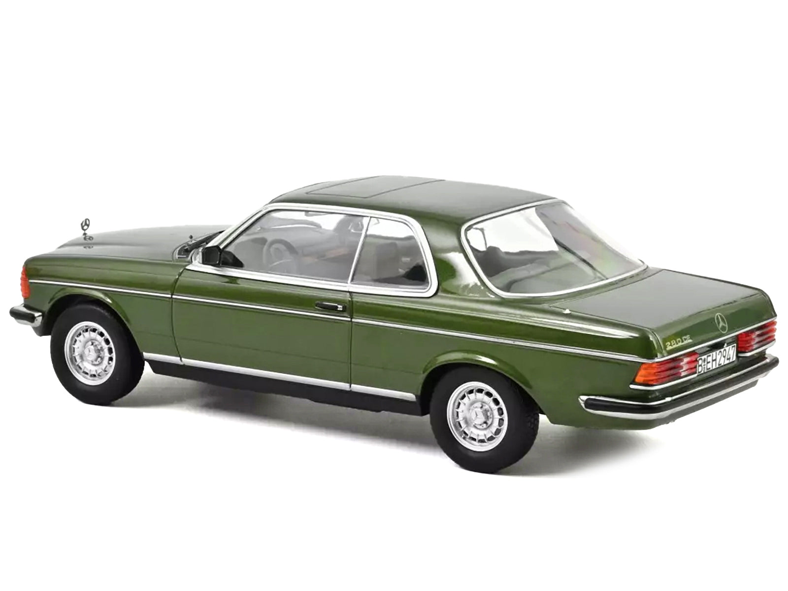 1980 Mercedes-Benz 280 CE Green Metallic 1/18 Diecast Model Car - Premium Mercedes Models from Norev - Just $123.29! Shop now at Rapidvehicles