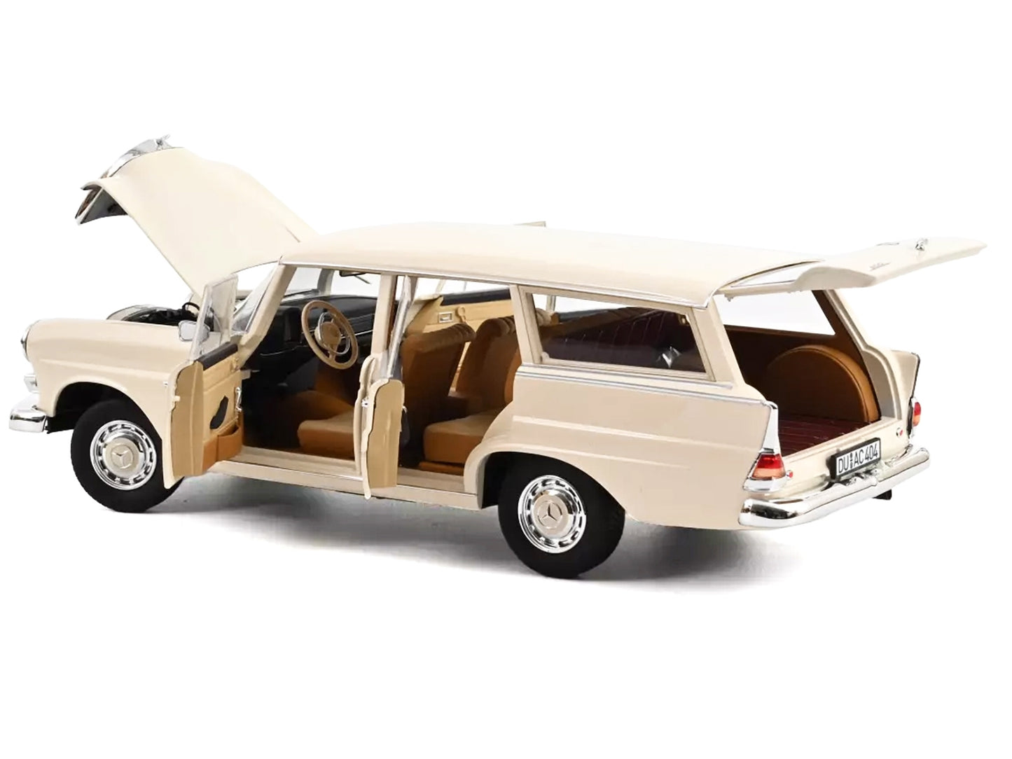 1966 Mercedes-Benz 200 Universal Cream 1/18 Diecast Model Car by