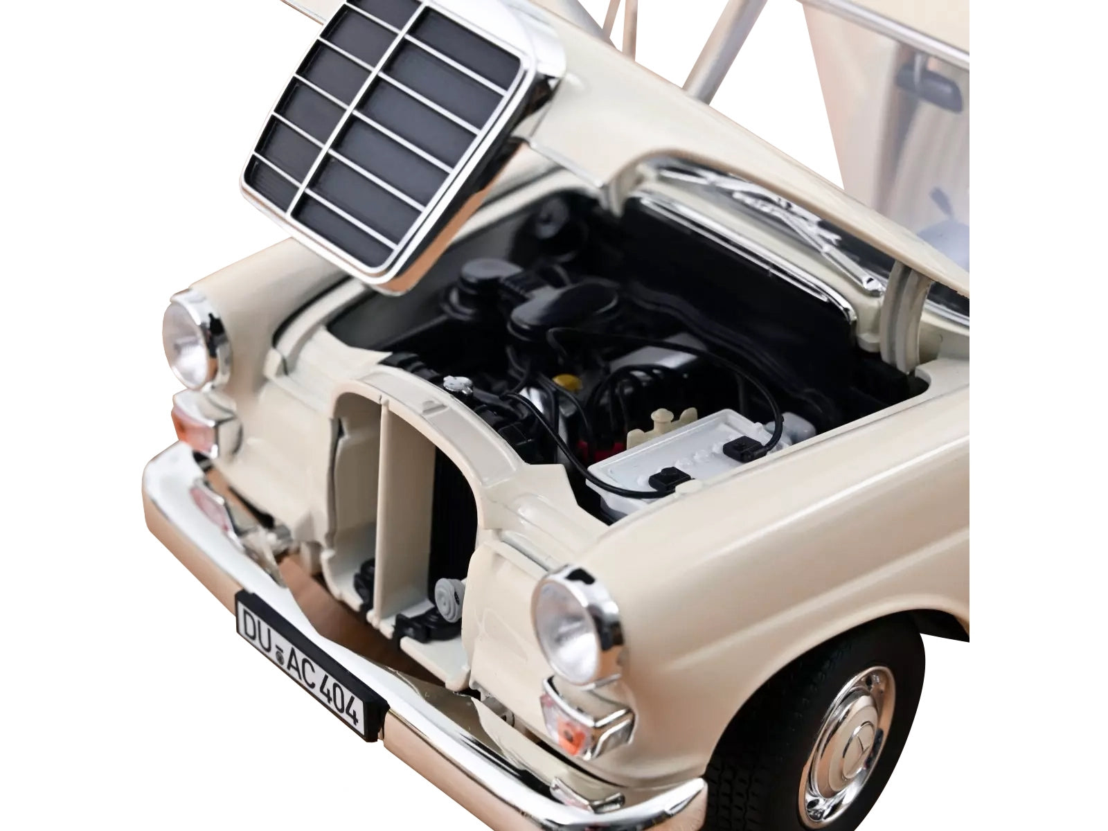 1966 Mercedes-Benz 200 Universal Cream 1/18 Diecast Model Car by Norev