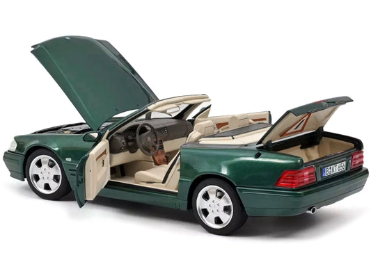 1999 Mercedes-Benz SL 500 Cabriolet Green Metallic 1/18 Diecast - Premium Mercedes Models from Norev - Just $142.19! Shop now at Rapidvehicles