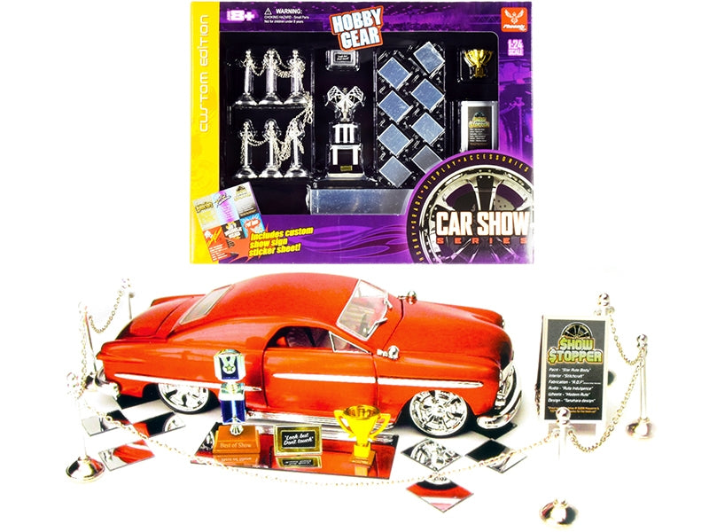 "Car Show Trophy Winner" Accessories Set for 1/24 Model Cars by Phoenix Toys - Premium Accessories from Phoenix Toys - Just $38.99! Shop now at Rapidvehicles