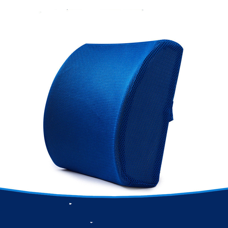 Color: 2 Blue, Size: Gel section - Car cushion with waist - Premium Interior Parts from Rapidvehicles - Just $41.99! Shop now at Rapidvehicles