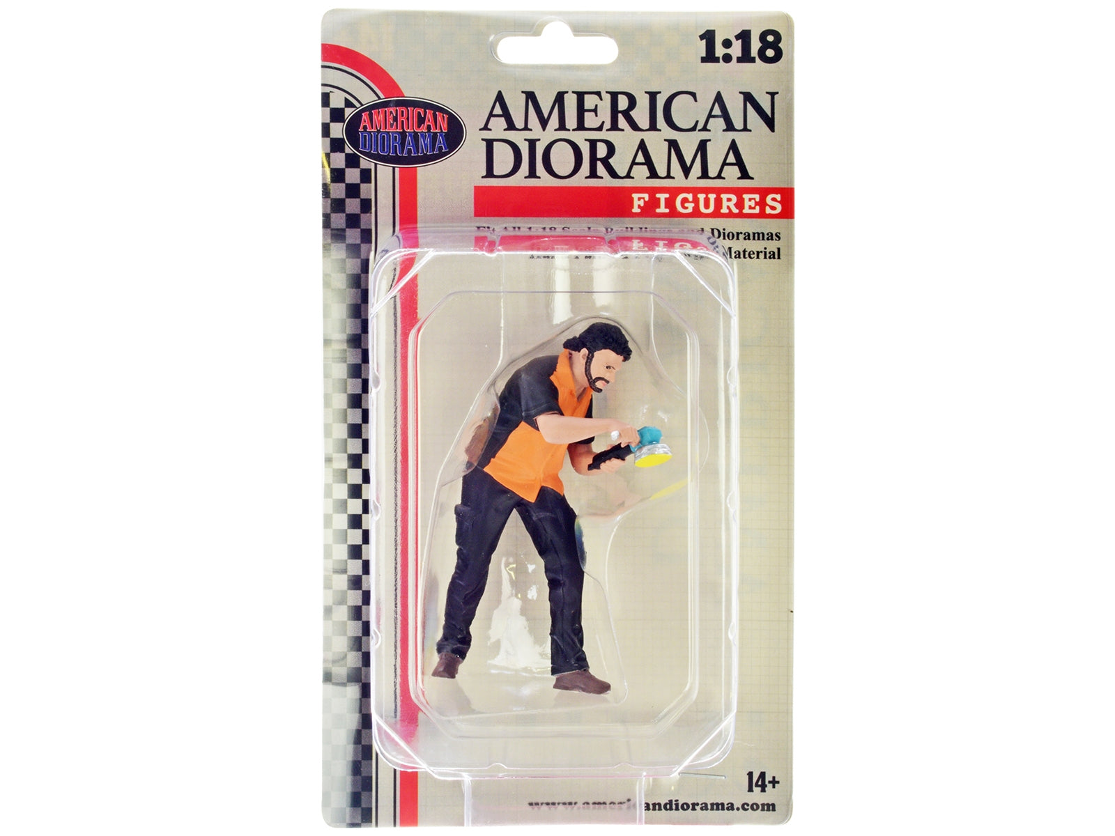 "Detail Masters" Figure 4 (Buff & Wax) for 1/18 Scale Models by - Premium Figures from American Diorama - Just $23.93! Shop now at Rapidvehicles