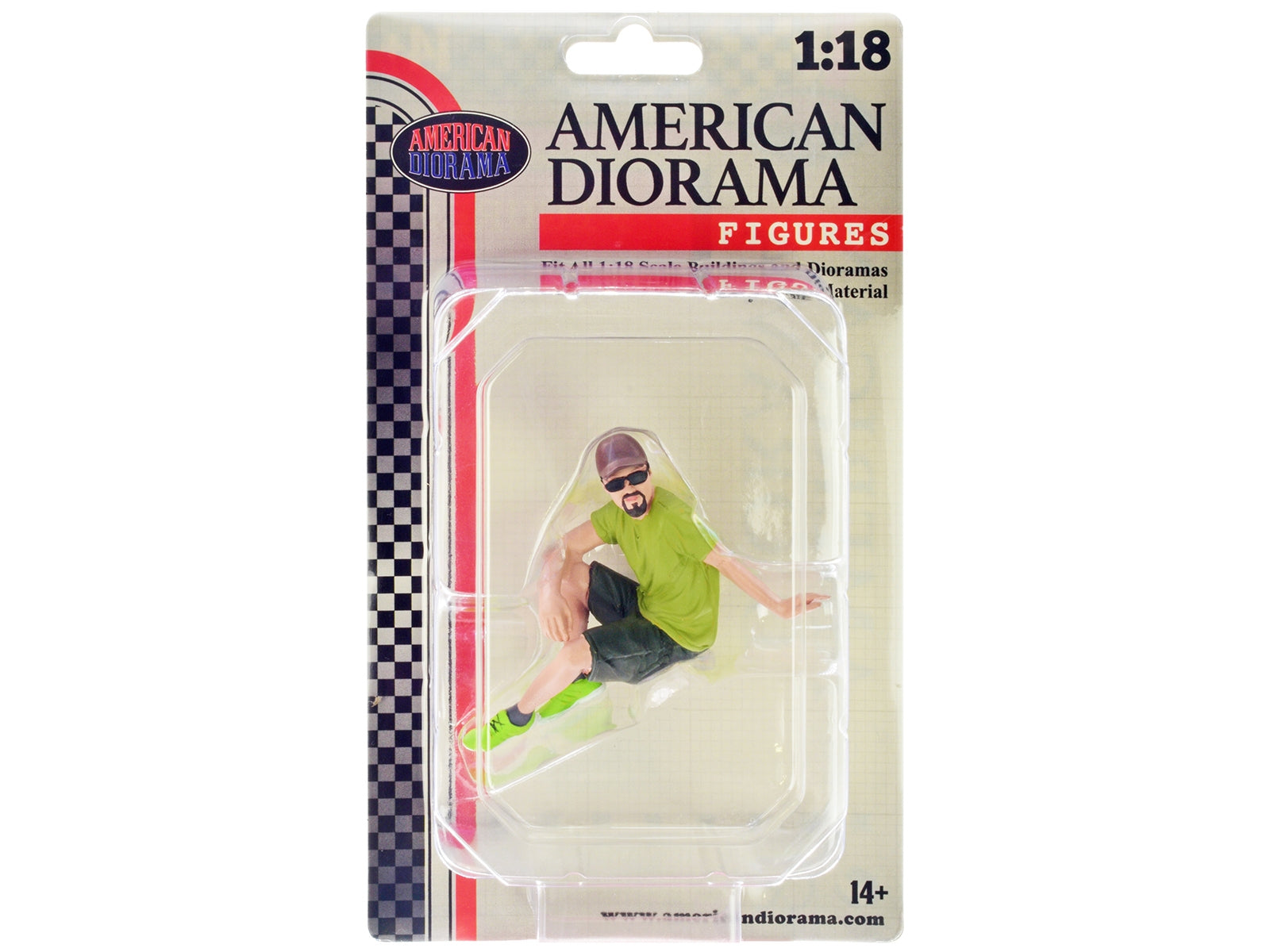 "Figure18 Series 1" Figure 701 for 1/18 Scale Models by American Diorama - Premium Figures from American Diorama - Just $26.59! Shop now at Rapidvehicles