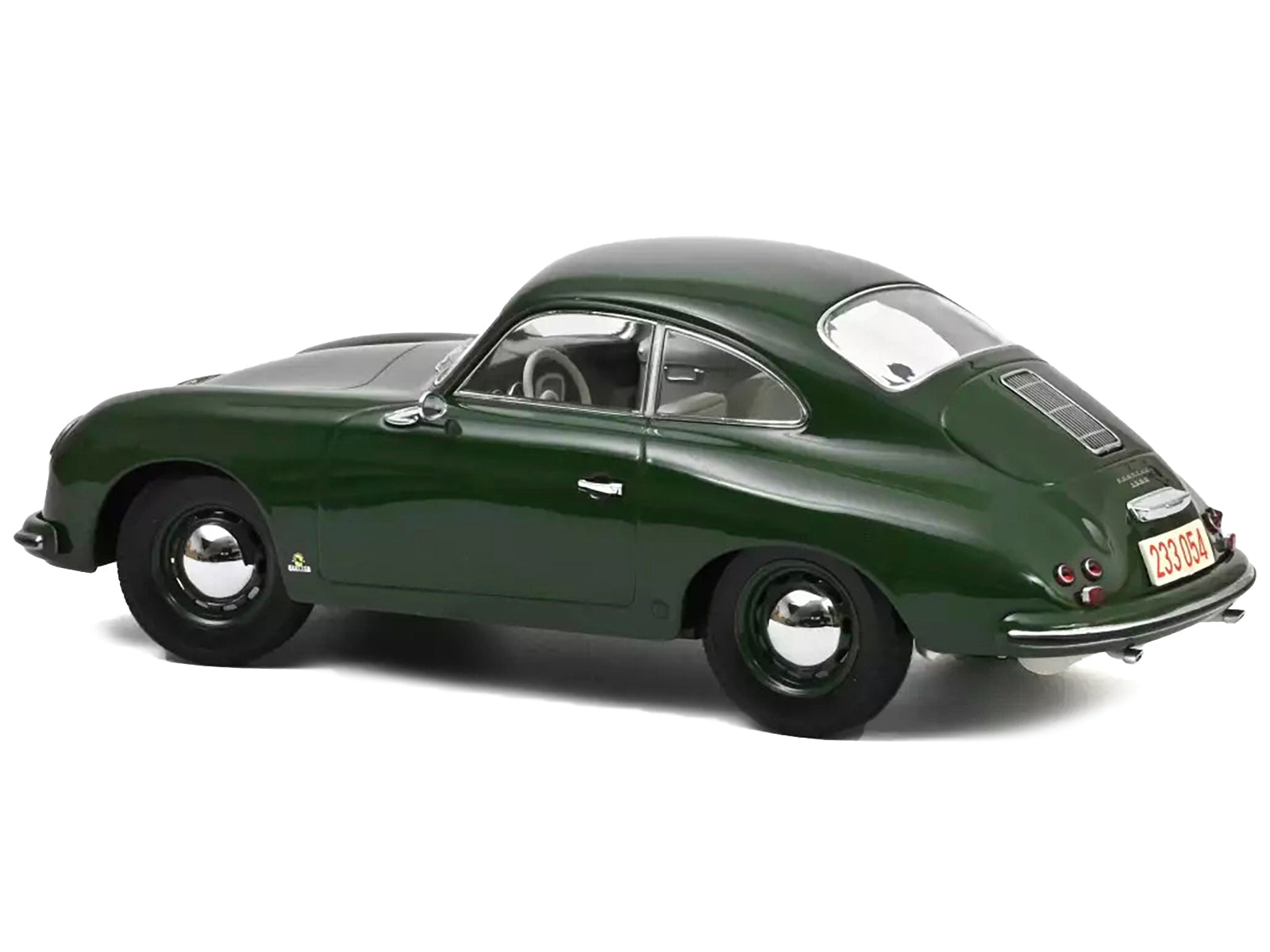 1954 Porsche 356 Coupe Green with White Interior 1/18 Diecast Model Car by Norev - Premium Porsche Models from Norev - Just $112.99! Shop now at Rapidvehicles