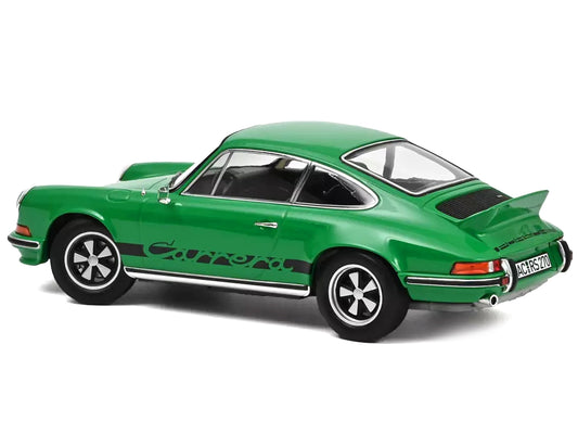 1973 Porsche 911 RS Touring Green with Black Stripes 1/18 Diecast