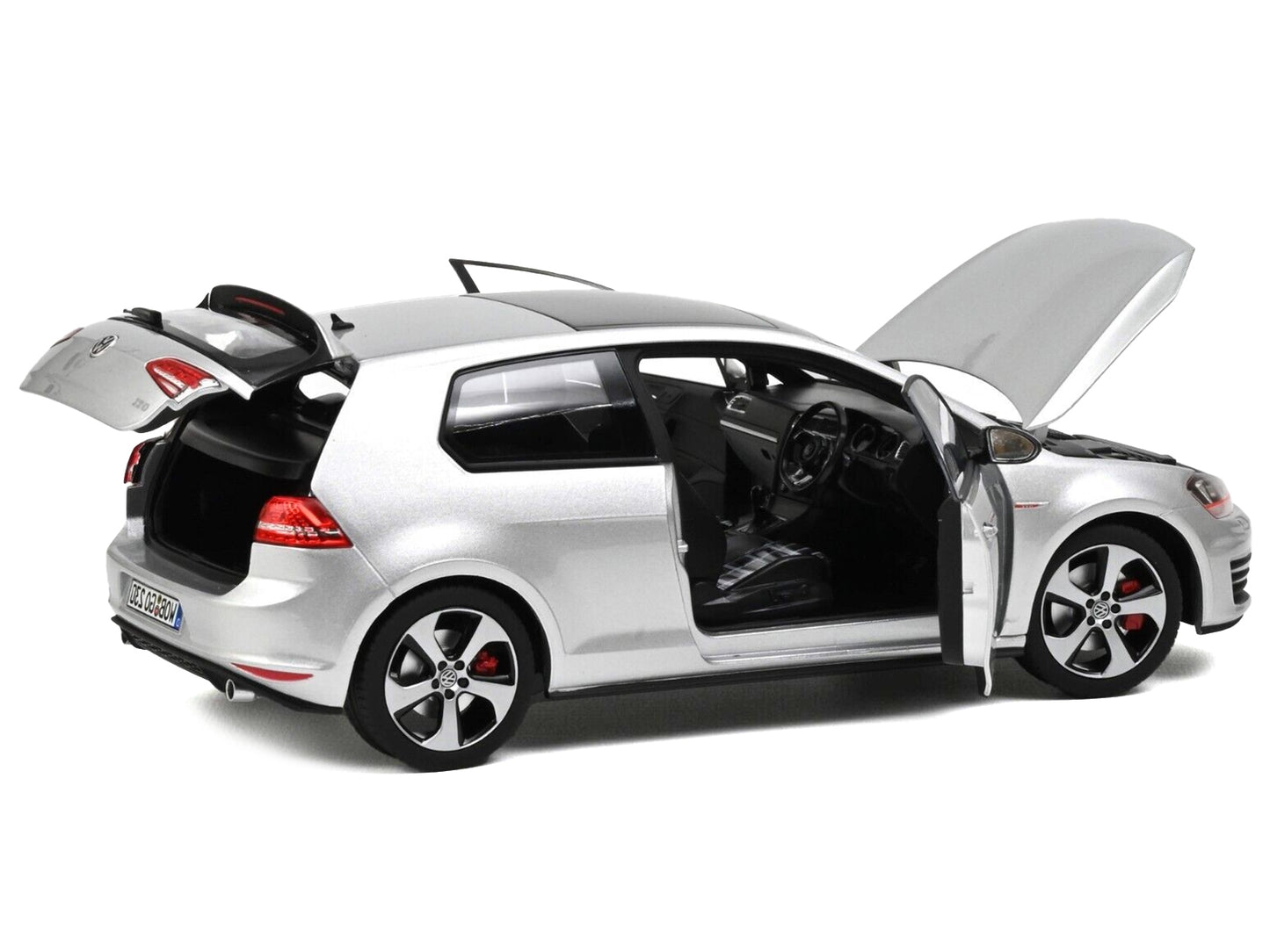 2013 Volkswagen Golf GTI Reflex Silver Metallic 1/18 Diecast - Premium Volkswagen Models from Norev - Just $179.99! Shop now at Rapidvehicles