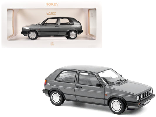 1989 Volkswagen Golf Champion Gray Metallic 1/18 Diecast Model Car by Norev