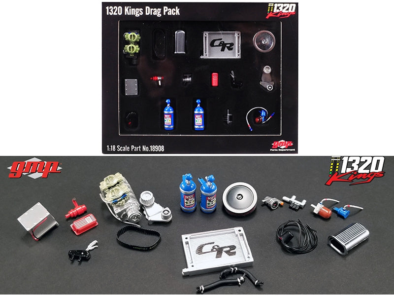 Accessory Pack 19 piece Set for "1969 Chevrolet Camaro 1320 Drag Kings" 1/18 Diecast Replica by GMP - Premium Accessories from GMP - Just $44.79! Shop now at Rapidvehicles