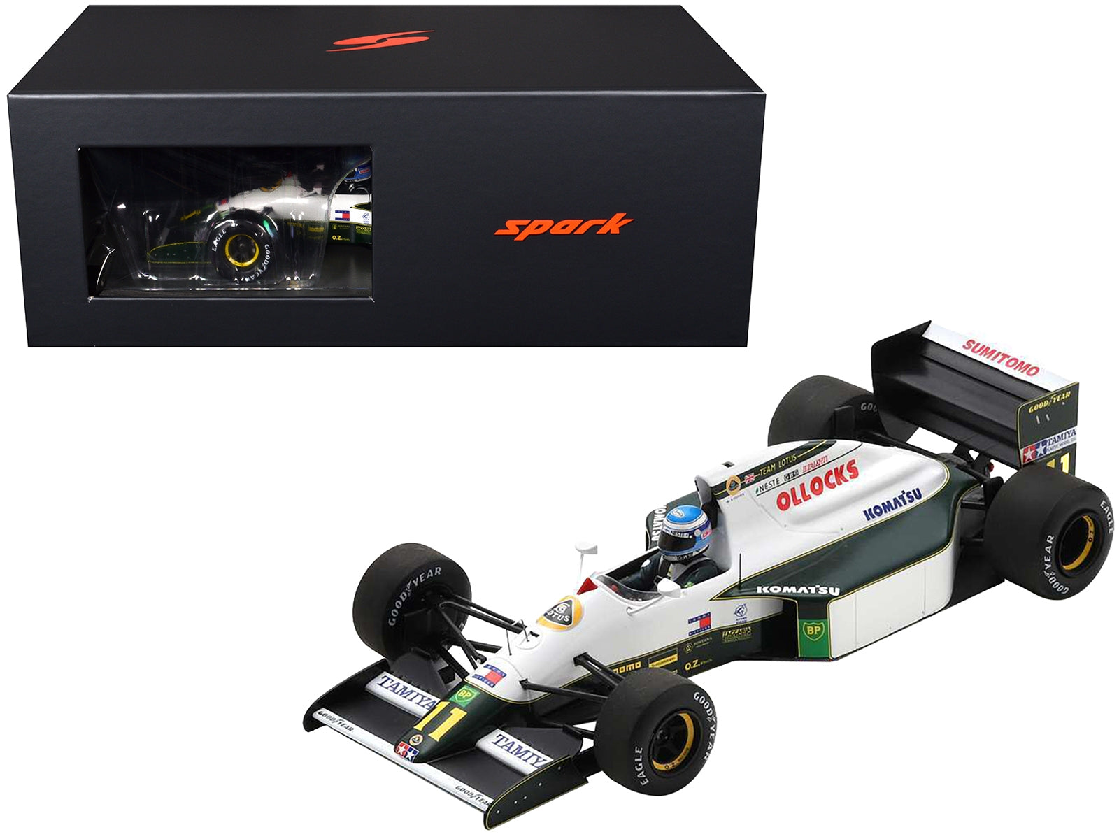 Lotus 102B #11 Mika Hakkinen Formula One F1 "Monaco GP" (1991) - Premium Lotus Models from Spark - Just $226.99! Shop now at Rapidvehicles