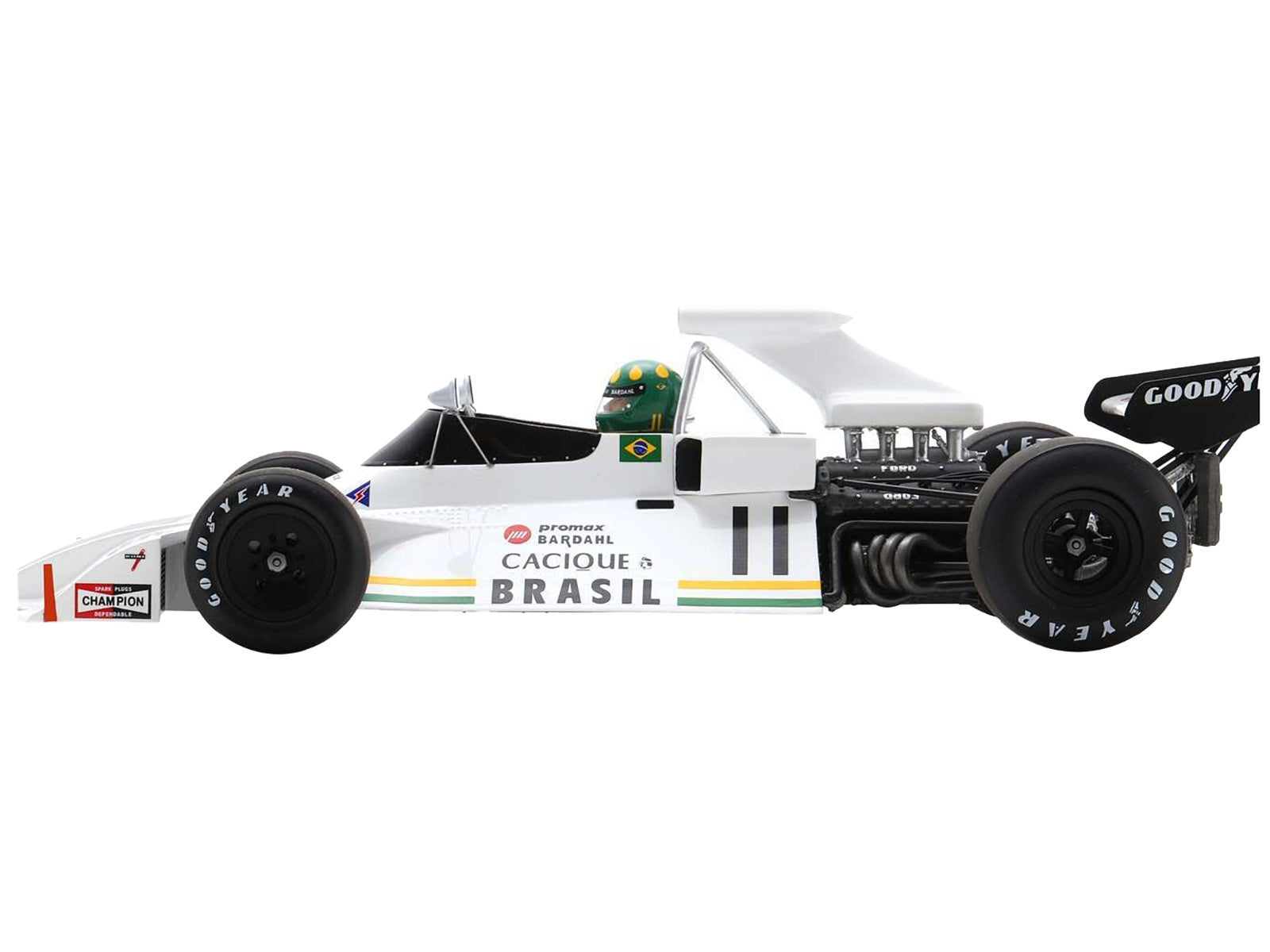 Brabham BT42 #11 Wilson Fittipaldi Formula One F1 "Monaco GP" (1973) with Acrylic Display Case 1/18 Model Car by Spark - Premium Formula 1 Models from Spark - Just $226.64! Shop now at Rapidvehicles