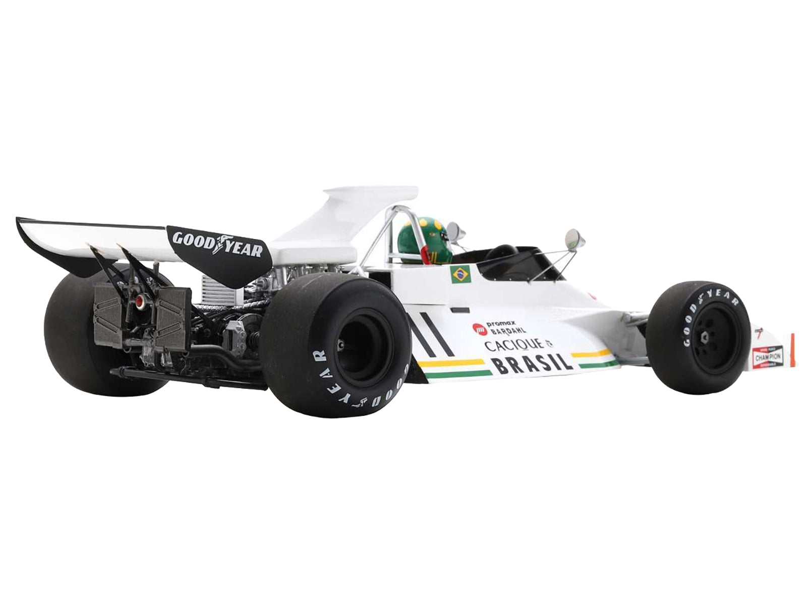 Brabham BT42 #11 Wilson Fittipaldi Formula One F1 "Monaco GP" (1973) with Acrylic Display Case 1/18 Model Car by Spark - Premium Formula 1 Models from Spark - Just $226.64! Shop now at Rapidvehicles