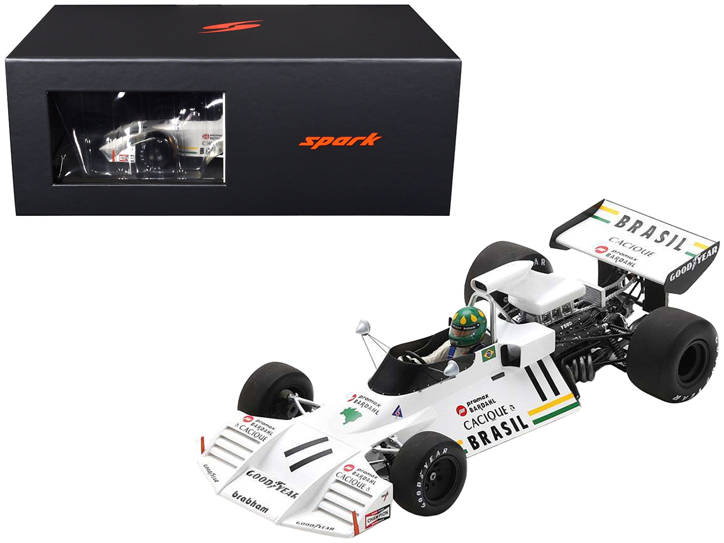 Brabham BT42 #11 Wilson Fittipaldi Formula One F1 "Monaco GP" - Premium Formula 1 Models from Spark - Just $245.69! Shop now at Rapidvehicles