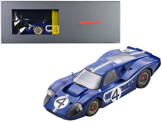 Ford GT40 MK IV #4 Denny Hulme - Lloyd Ruby "24 Hours of Le Mans" - Premium Le Mans Models from Spark - Just $299.99! Shop now at Rapidvehicles