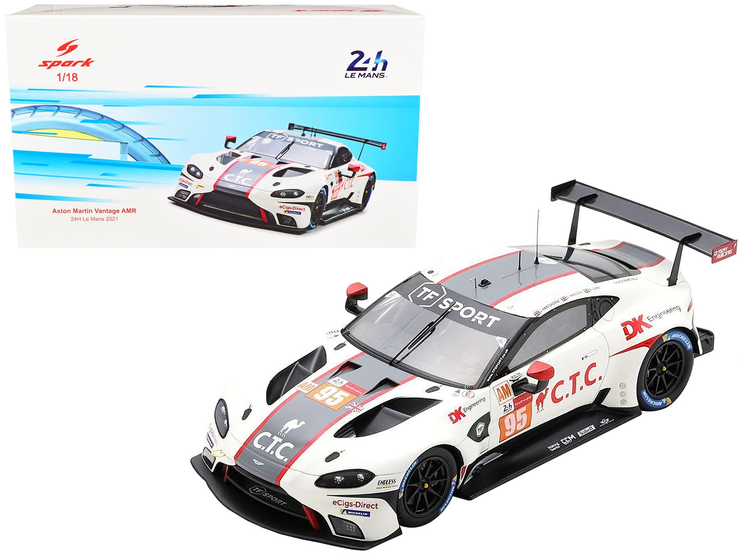 Aston Martin Vantage AMR #95 John Hartshorne - Oliver Hancock - - Premium Le Mans Models from Spark - Just $245.69! Shop now at Rapidvehicles