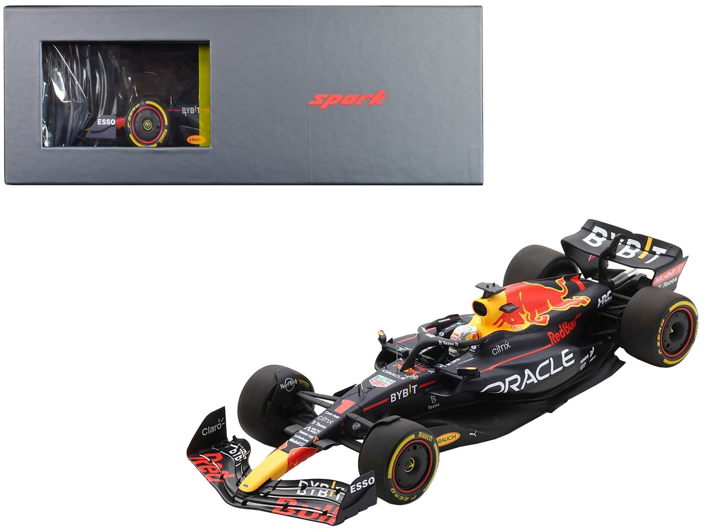 Red Bull Racing RB18 #1 Max Verstappen "Oracle" Winner Formula - Premium Formula 1 Models from Spark - Just $269.99! Shop now at Rapidvehicles