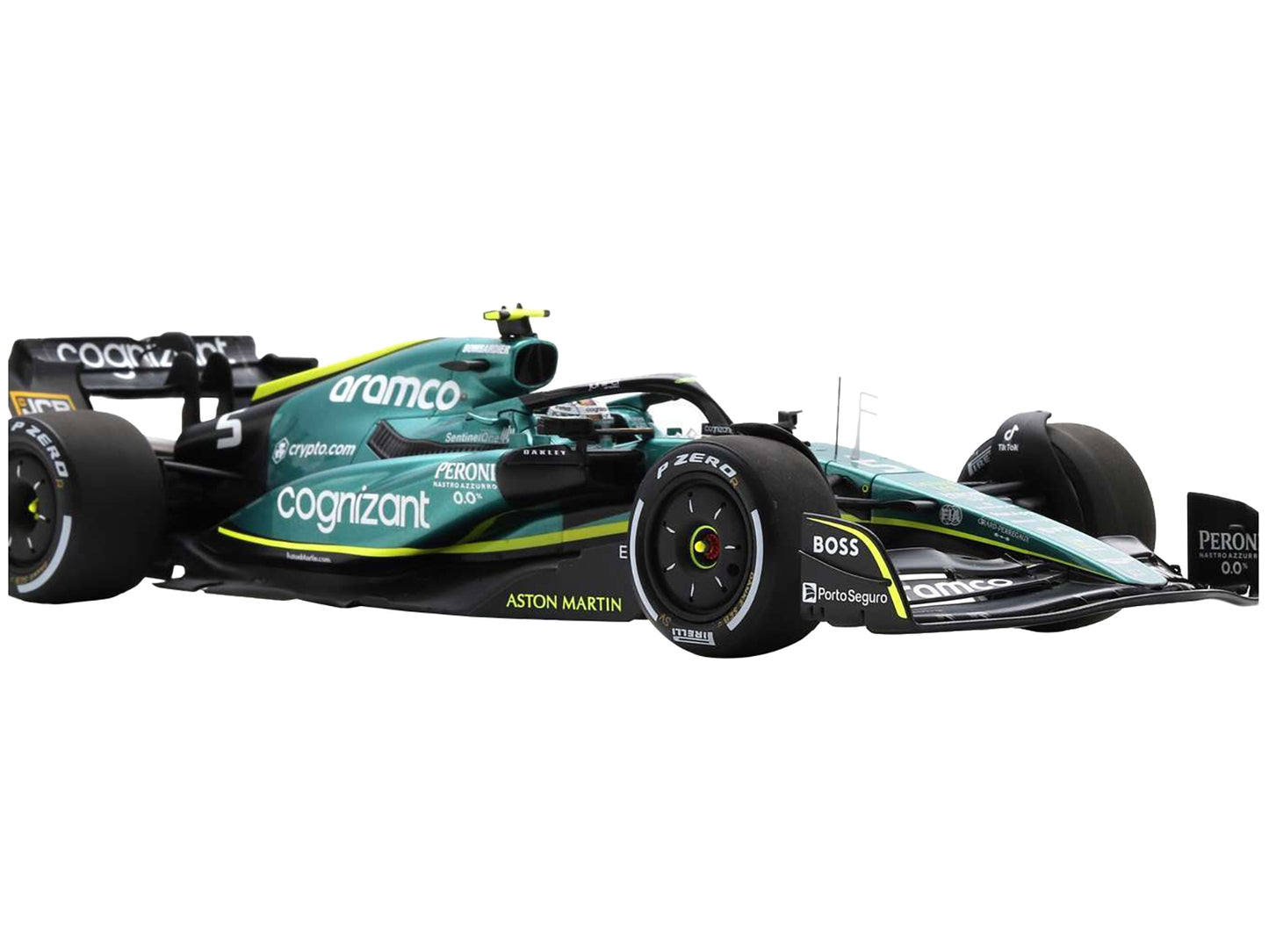 Aston Martin AMR22 #5 Sebastian Vettel "Aramco-Cognizant" Formula - Premium Aston Martin Models from Spark - Just $224.28! Shop now at Rapidvehicles