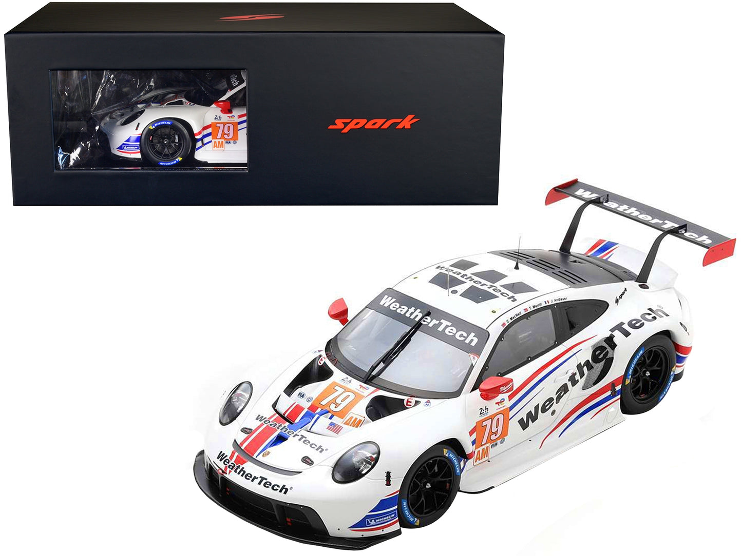 Porsche 911 RSR-19 #79 Cooper MacNeil - Julien Andlauer - Thomas - Premium Porsche Models from Spark - Just $285.99! Shop now at Rapidvehicles