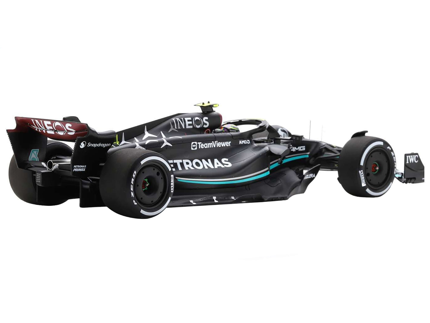 Mercedes-AMG W14 E Performance #44 Lewis Hamilton "Petronas" 2nd - Premium Mercedes Models from Spark - Just $269.99! Shop now at Rapidvehicles