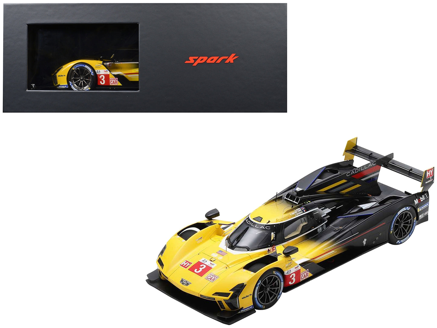 Cadillac V-Series.R #3 Sebastien Bourdais - Scott Dixon - Renger - Premium Le Mans Models from Spark - Just $306.89! Shop now at Rapidvehicles