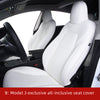 Color: White, style: B - Car Seat Cover Interior Package - Premium Automobiles Seat Covers from Rapidvehicles - Just $345.99! Shop now at Rapidvehicles