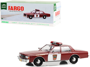 1987 Chevrolet Caprice Burgundy with Burgundy Interior "Minnesota State Trooper" "Fargo" (1996) Movie "Artisan Collection" 1/18 Diecast Model Car by Greenlight - Premium Movie/TV Series Models from Greenlight - Just $92.24! Shop now at Rapidvehicles