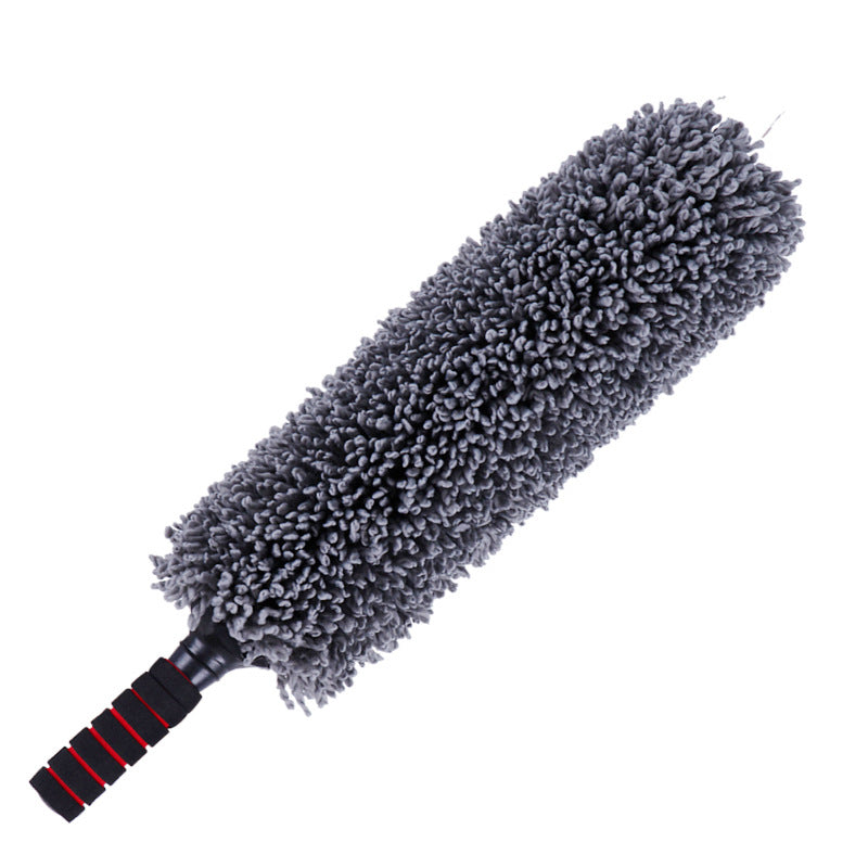 Car round brush grey round dust mop - Premium Exterior Parts from Rapidvehicles - Just $18.89! Shop now at Rapidvehicles