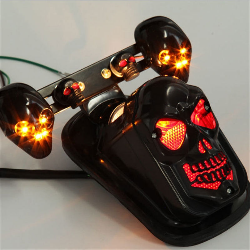 Motorcycle electric car accessories ABS material LED taillights - Premium Lighting from Rapidvehicles - Just $41.99! Shop now at Rapidvehicles