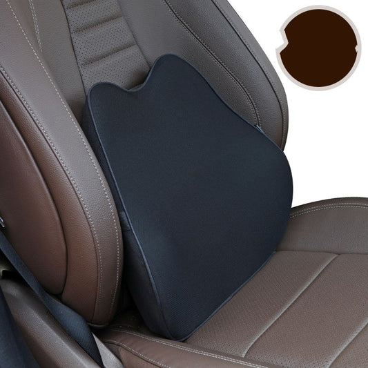 Color: Black waist pillow - Car headrest neck pillow cervical - Premium Interior Parts from Rapidvehicles - Just $51.99! Shop now at Rapidvehicles