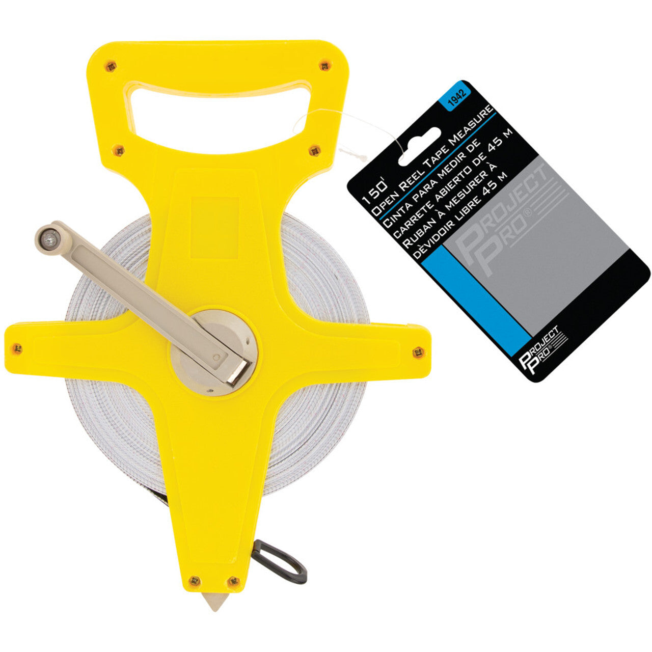 Performance Tool 150-Feet Open Reel Tape Measure (Yellow) - Premium Automotive from PERFORMANCETOOL - Just $32.59! Shop now at Rapidvehicles