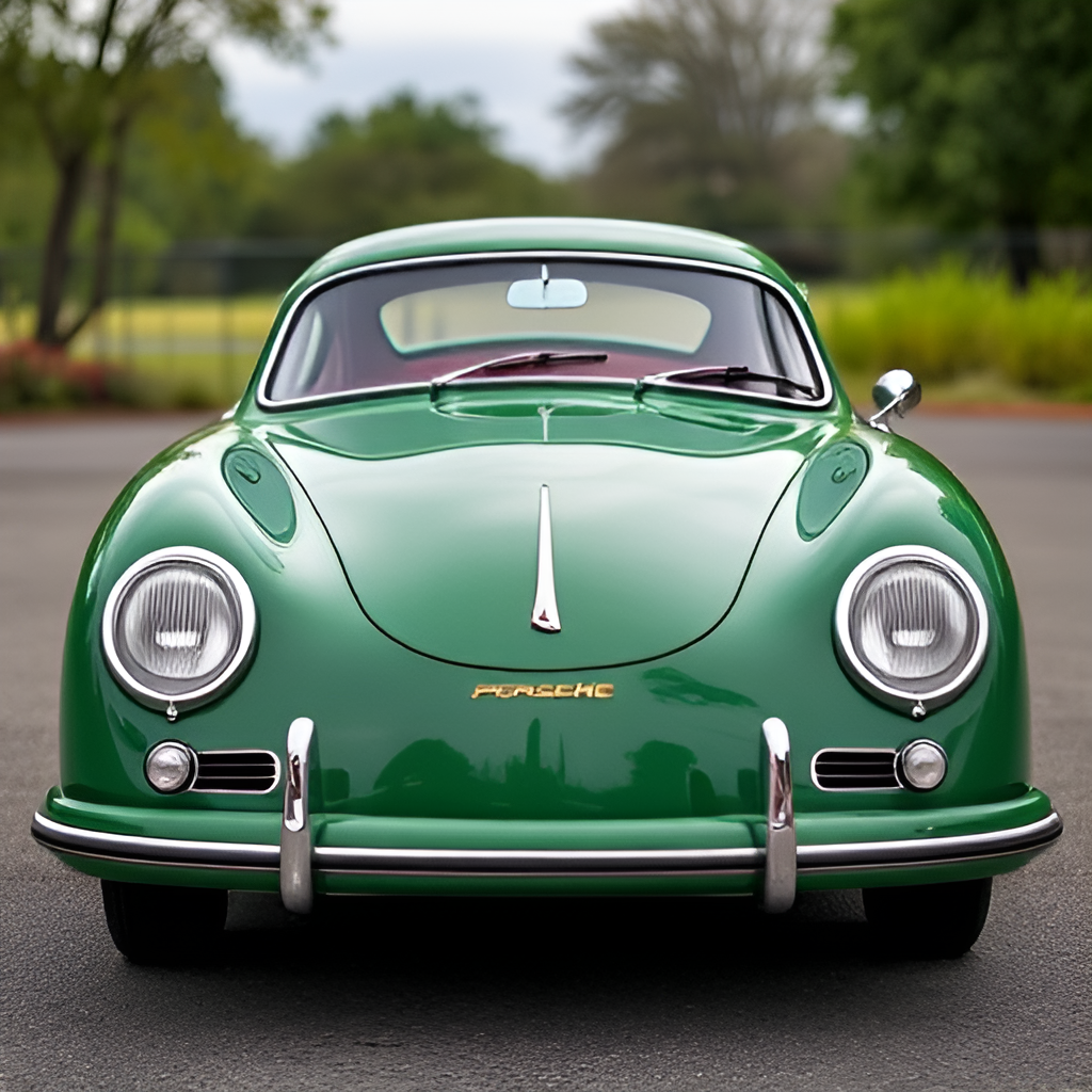 1954 Porsche 356 Coupe Green with White Interior 1/18 Diecast - Premium Porsche Models from Norev - Just $116.99! Shop now at Rapidvehicles