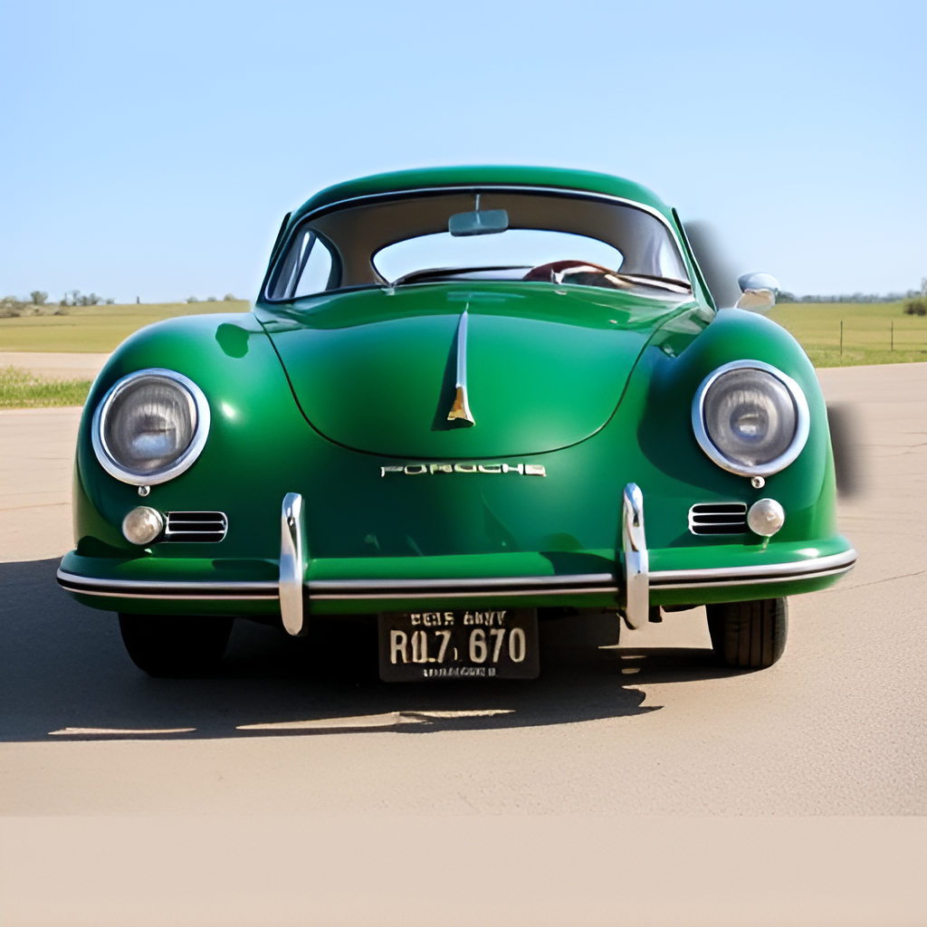 1954 Porsche 356 Coupe Green with White Interior 1/18 Diecast - Premium Porsche Models from Norev - Just $116.99! Shop now at Rapidvehicles