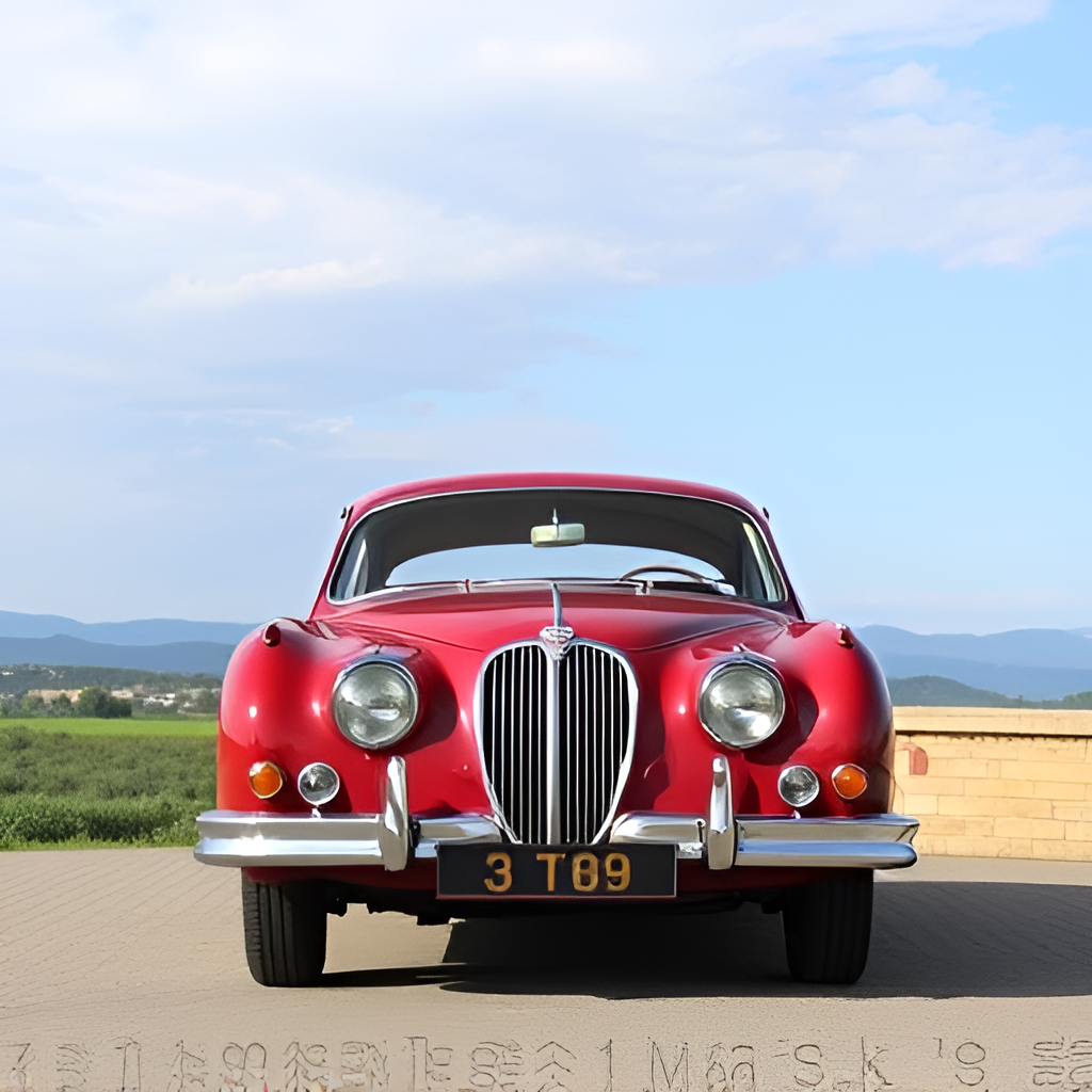 1959 Jaguar Mark II Red 1/18 Diecast Car Model by Bburago - Premium Jaguar Models from Bburago - Just $80.09! Shop now at Rapidvehicles