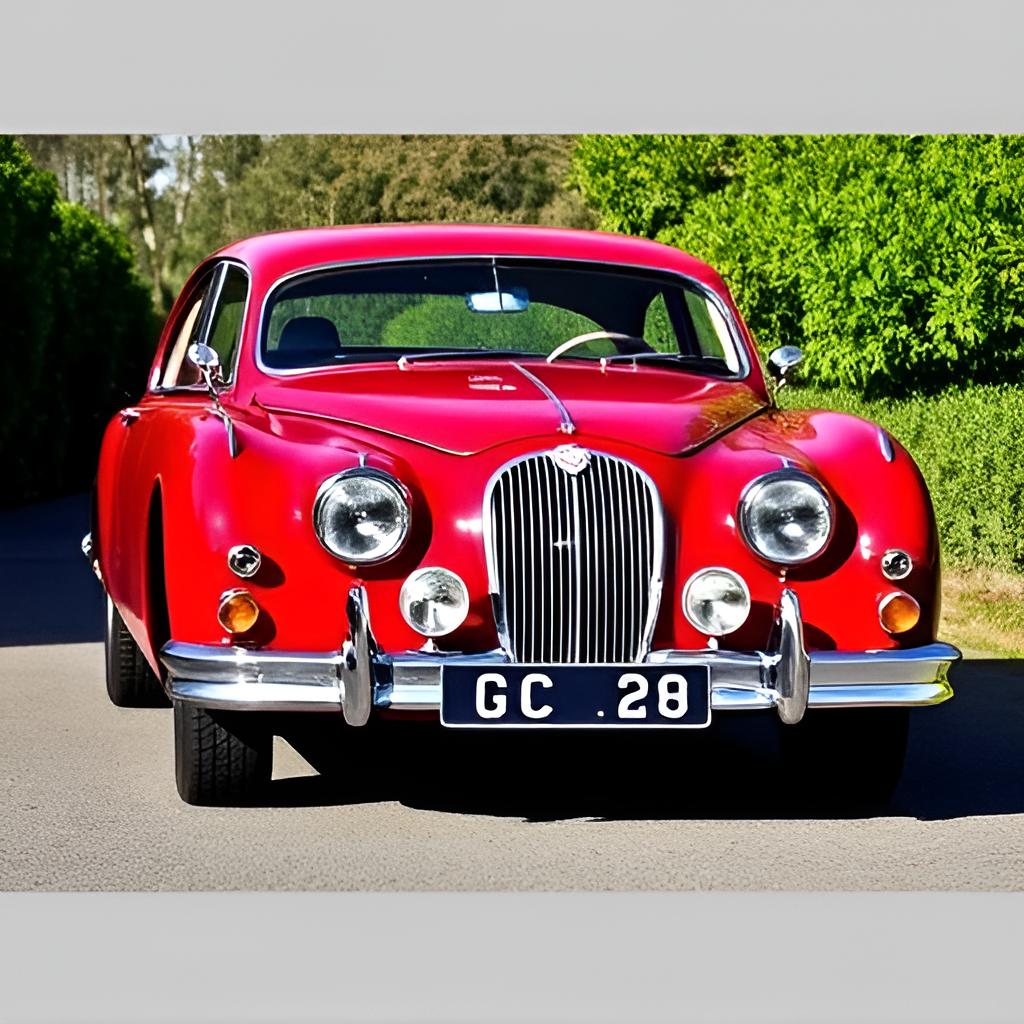 1959 Jaguar Mark II Red 1/18 Diecast Car Model by Bburago - Premium Jaguar Models from Bburago - Just $80.09! Shop now at Rapidvehicles