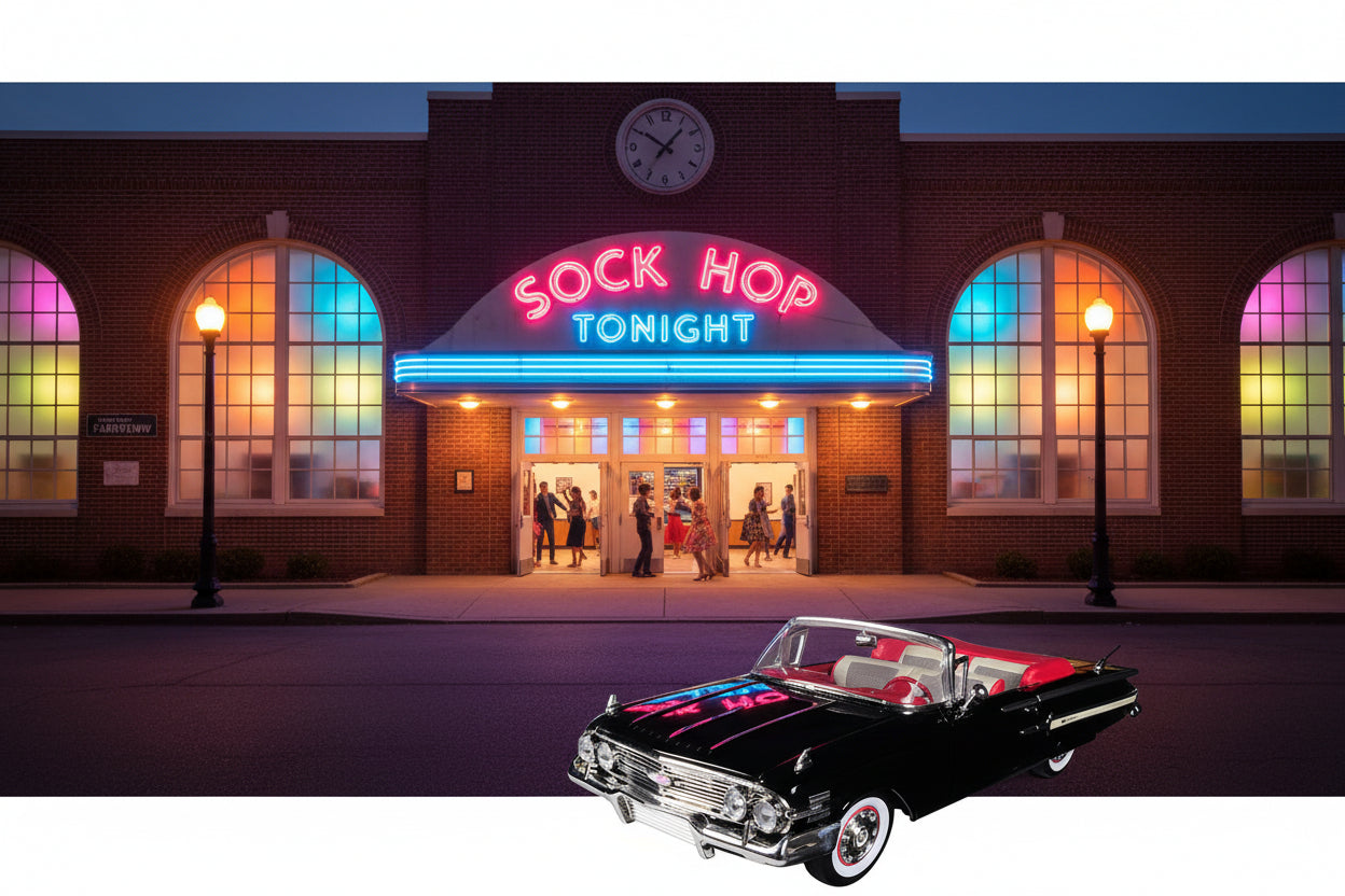1960 Chevrolet Impala Convertible Black 1/18 Diecast Car Model by Motormax free shipping USA