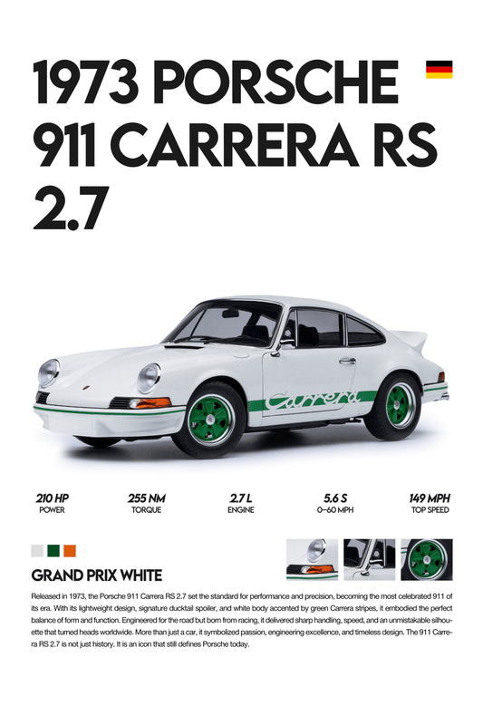 1973 Porsche - 911 Carrera RS 2.7 - Rapid Vehicles