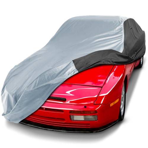 1982-1991 Porsche 944 TitanGuard Car Cover-2-Tone-Black and Gray - Premium Sports & Outdoors from Sangria Hestia - Just $155.99! Shop now at Rapidvehicles