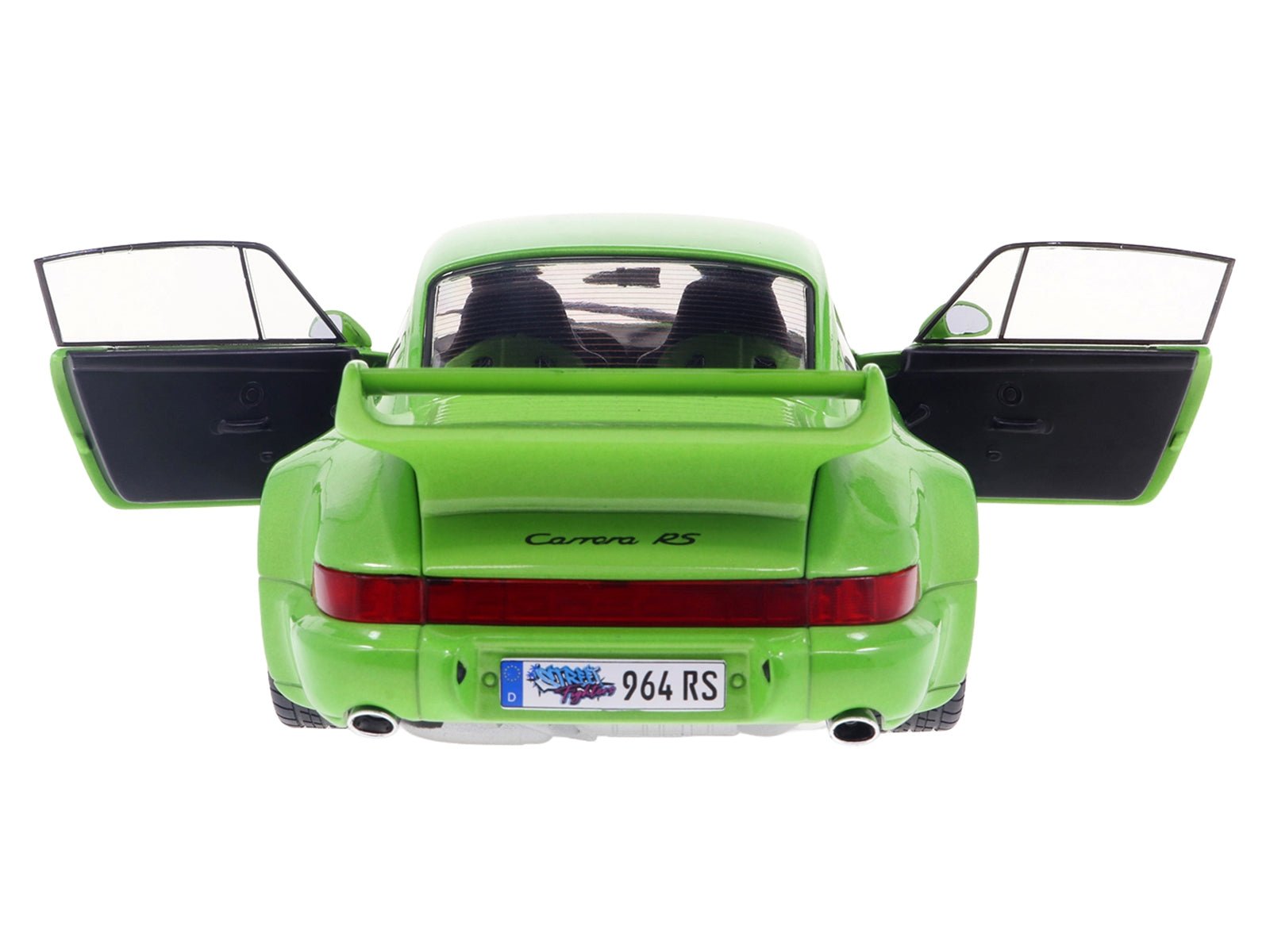1990 Porsche 911 (964) Carrera RS "Streetfighter" Green Metallic 1/18 Diecast Model Car by Solido - Rapid Vehicles