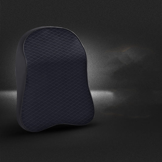 Color: Black, style: Headrest - Car Headrest Waist By Breathable - Premium Automobiles Seat Covers from Rapidvehicles - Just $46.99! Shop now at Rapidvehicles