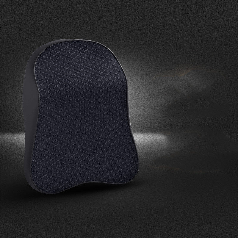 Color: Black, style: Headrest - Car Headrest Waist By Breathable Mesh High Resilience - Premium Automobiles Seat Covers from Rapidvehicles - Just $37.99! Shop now at Rapidvehicles