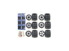 Wheels and Tires and Rims Multipack Set of 24 pieces for 1/24 Scale Model Cars and Trucks - Premium Accessories from Other - Just $31.84! Shop now at Rapidvehicles