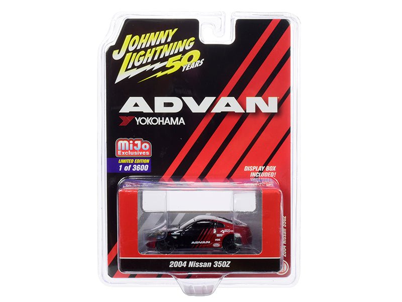 2004 Nissan 350Z ADVAN Yokohama "Johnny Lightning 50th Anniversary" Limited Edition to 3600 pieces Worldwide 1/64 Diecast Model Car by Johnny Lightning free shipping USA - Rapid Vehicles