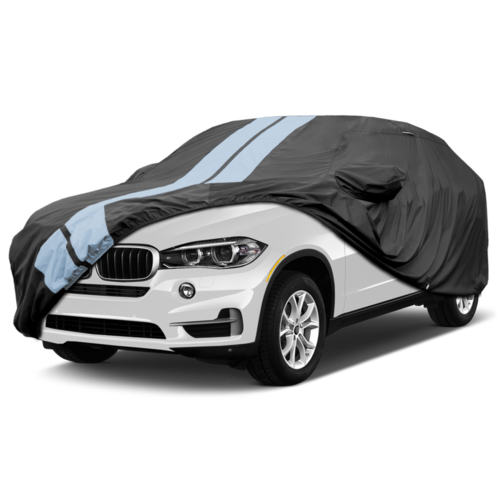 2008-2018 BMW X5 TimeGuard SUV Cover-STR-Black-Gray - Premium Automotive from Sangria Hestia - Just $219.98! Shop now at Rapidvehicles