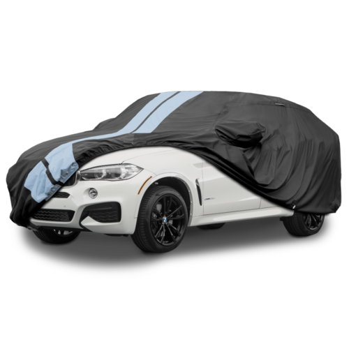 2008-2019 BMW X6 TimeGuard SUV Cover-STR-Black-Gray - Premium Automotive from Sangria Hestia - Just $219.98! Shop now at Rapidvehicles